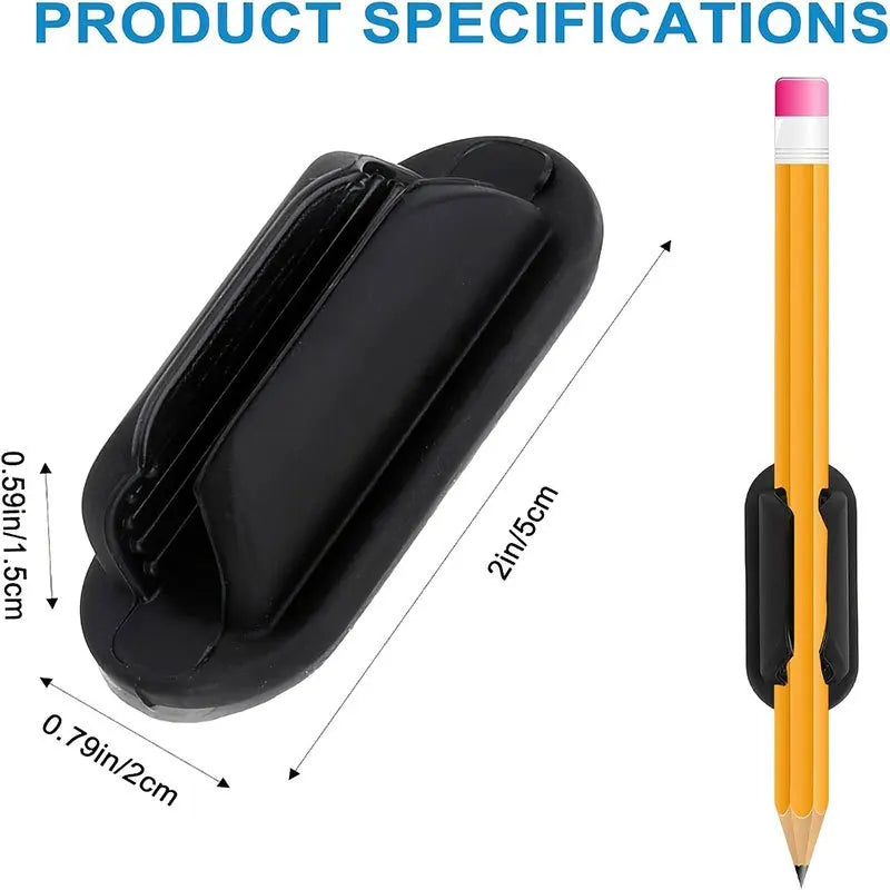 3/6Silicone Pen Holder Desktop Storage, Upgraded Self-adhesive Elastic Pen Holder, Suitable for Office, School, Classroom Walls Oasis Select