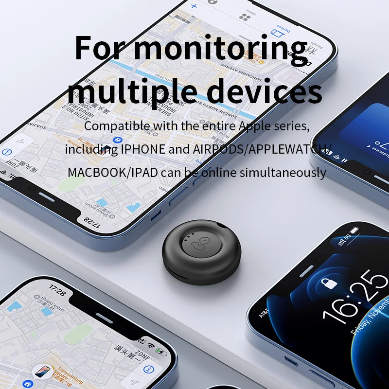 Mini Bluetooth Tracker – Apple Find My, Keys, Kids & Bags Bluetooth Item Tracker Oasis Select