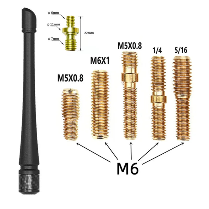25CM Multi-model Universal AM FM Radio Antenna For Dodge Ram 1500 Jeep Wrangler JK/JL Ford F150 Chevy Silverado Toyota Tundra Oasis Select For General