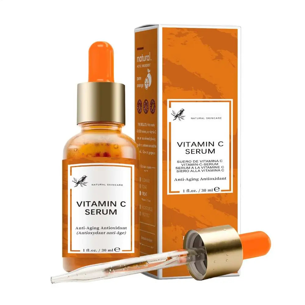 20% Vitamin C Liquid Serum Anti-aging Whitening VC Hyaluronic Acid Face Serum Brighting Moisturising Fade Fine Lines Skin Care Oasis Select 30ml 05 CN
