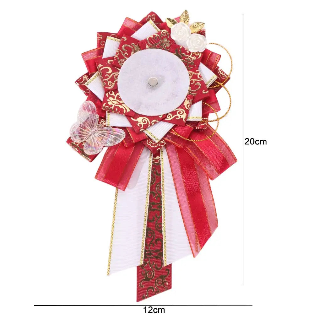 Ribbon Cosplay Ita Bags Rosette Protection Flower Pin Holder 58mm Badge Accessories Fill Backpack Badge Base Tray Itabag Decor Oasis Select