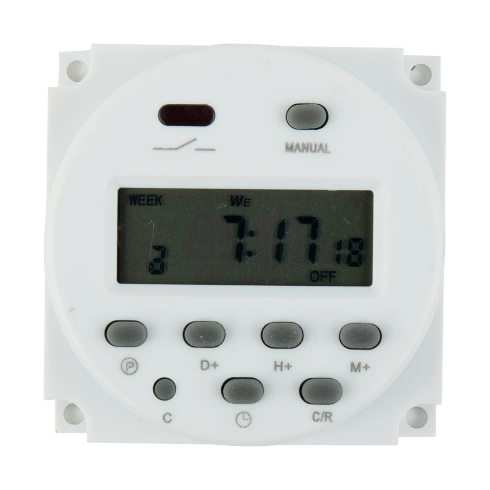 Power Down Timer Programmable Replacement Spare Parts White 16A 60x60x30mm Accessories Digital Timer Brand New Oasis Select