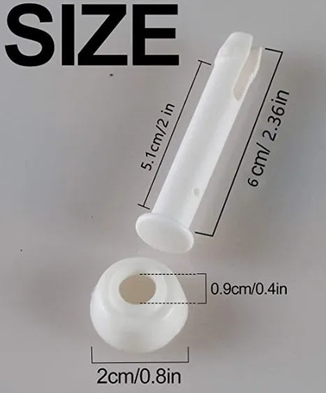 10Pcs Replacement Plastic Pool Joint Pins for Intex Round Metal Frame Pools with Rubber Seals Lock Set Swimming Pool Parts Oasis Select 6cm
