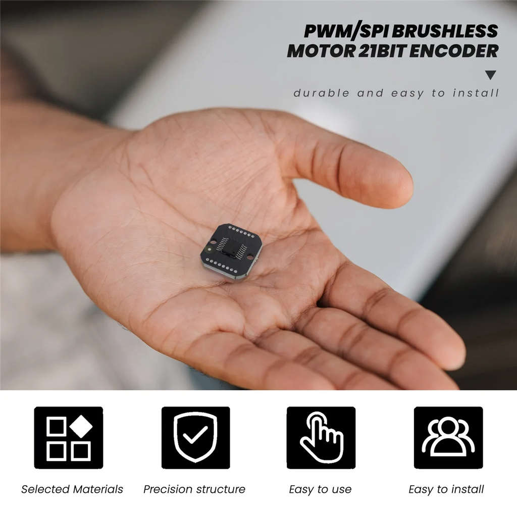 MT6835 Magnetic Encoder Module PWM/SPI Brushless Motor 21BIT Encoder Can Replace AS5048 Oasis Select