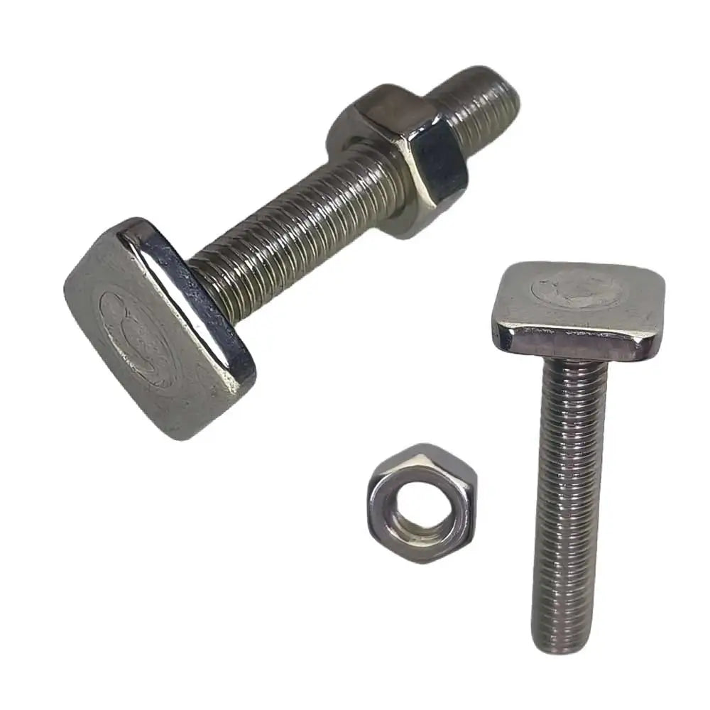Kayak Rail Sliding T-Nut Threads M6 Track Mounting T-Slot Bolt Easy to Install Hammer Head Oasis Select