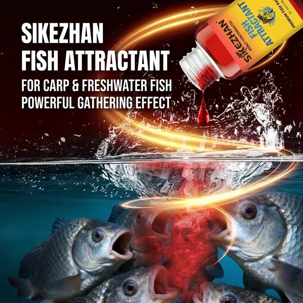 Fast Acting Red Worm Liquid Fish Attractant Concentrated Scent Additive Bait Flavor Lure Enhancer For All Freshwater Carp Bass Oasis Select