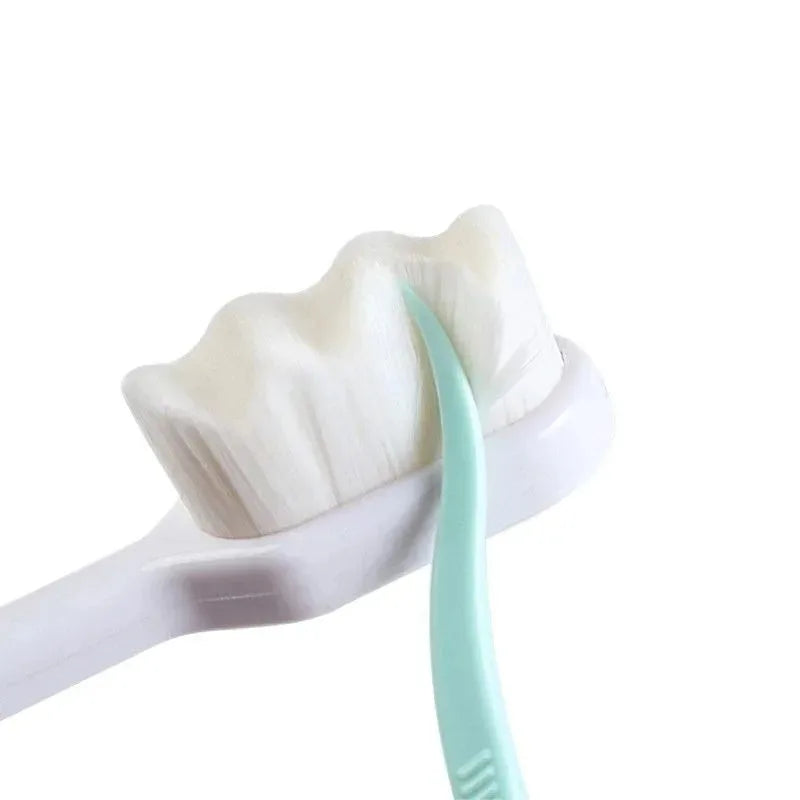 5/10Pcs Ultra Fine Soft Toothbrush, Million Nanometer Bristle Toothbrush, Deep Cleaning Teeth, Portable Oral Care Brush Oasis Select