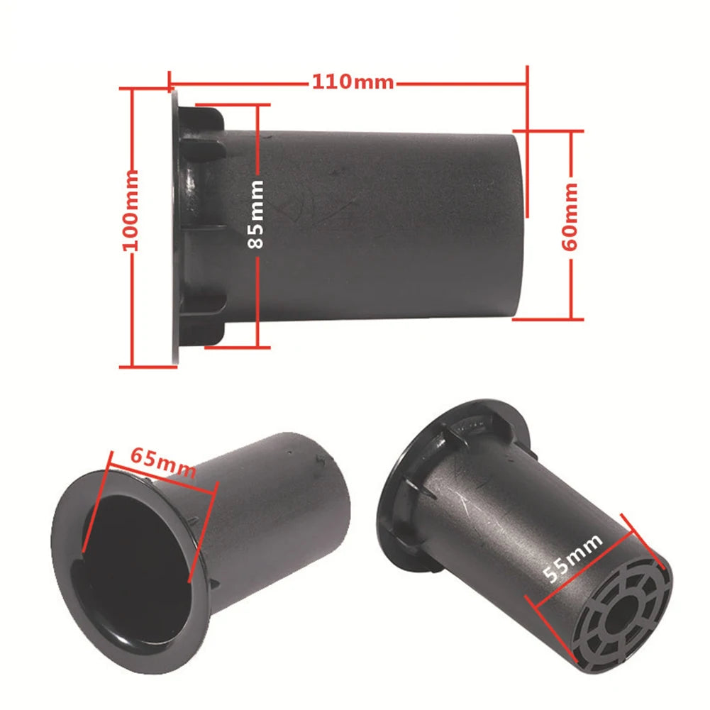 Sound Quality Bass Subwoofer Tube Bass Subwoofer Tube ABS Port Open Hole Easy Installation Enhanced Sound Quality Oasis Select Hole Diameter 85mm