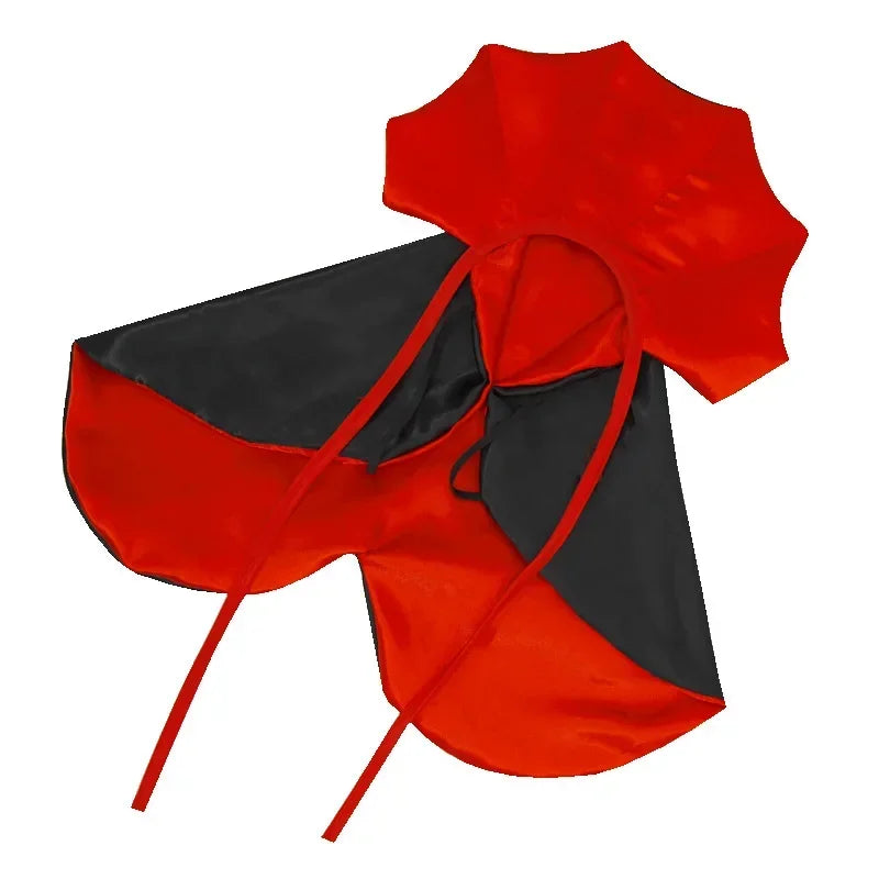 Cute Halloween Pet Costumes Cosplay Vampire Cloak For Small Dog Cat Kitten Puppy Dress Kawaii Pet Clothes Cat Accessoties Gift Oasis Select Red S