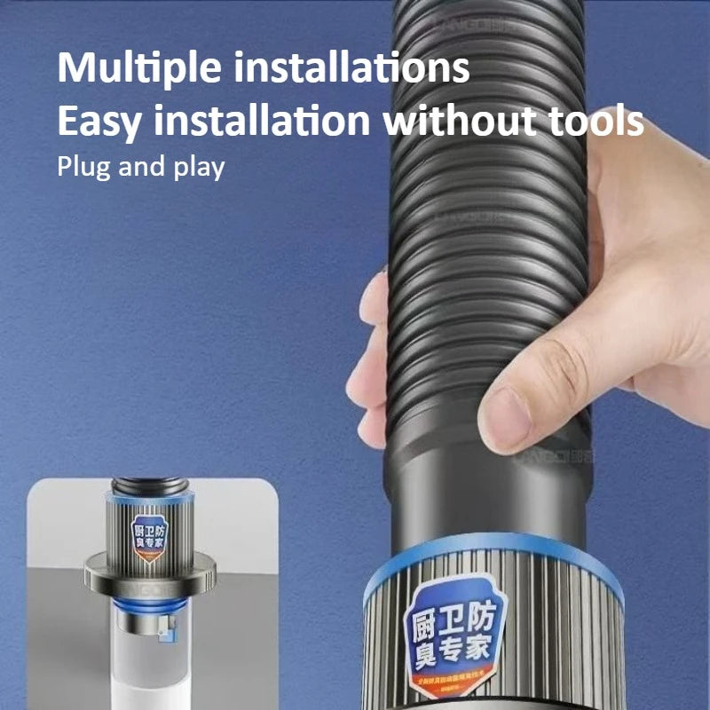 Sealing Plug Ring Sealing Plug Check Valve Anti Odor Kitchen Sink Drainage Pipe Basin Drainage Pipe Oasis Select