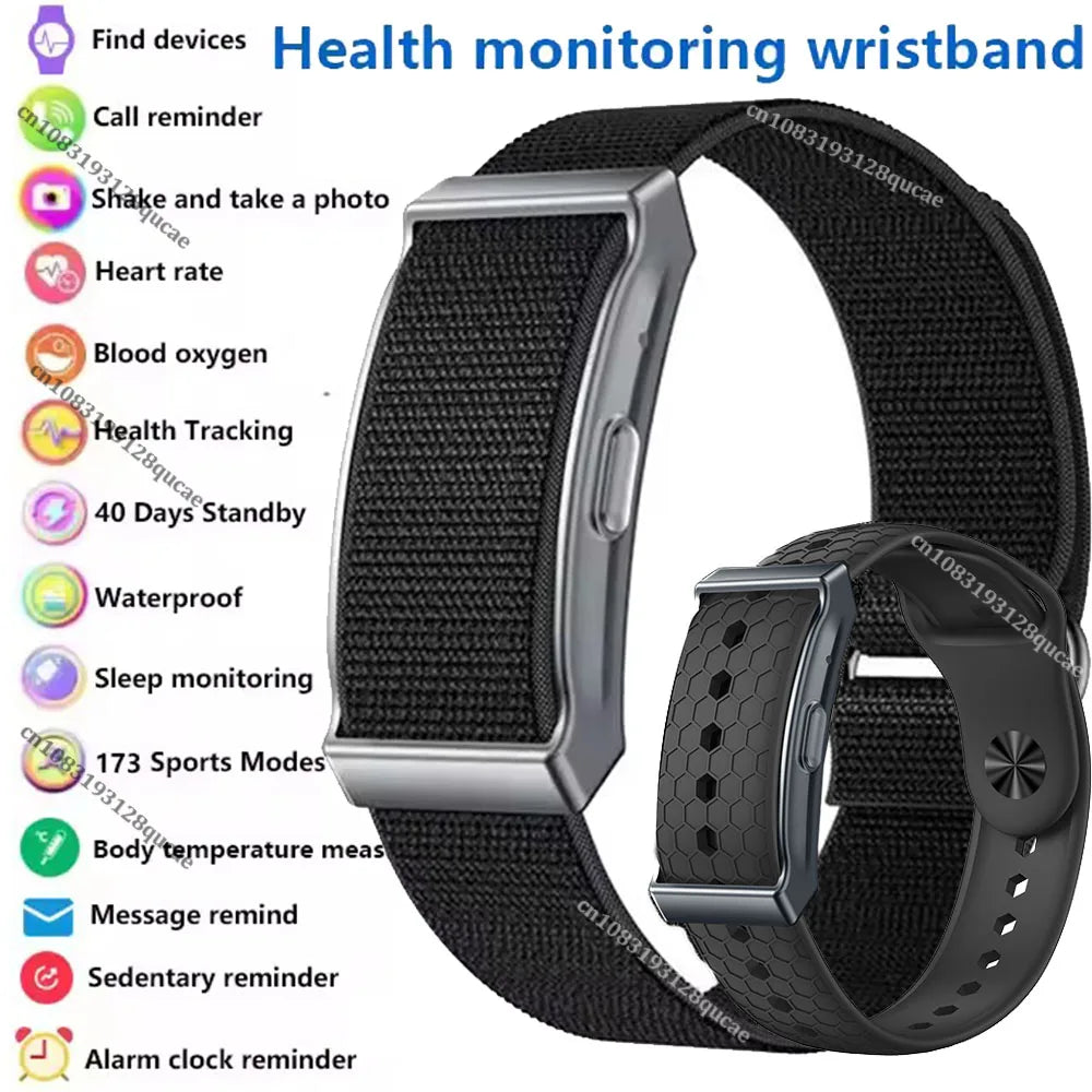 Smart Fitness Tracker Bracelet – Heart Rate, SpO2 & GPS Watch