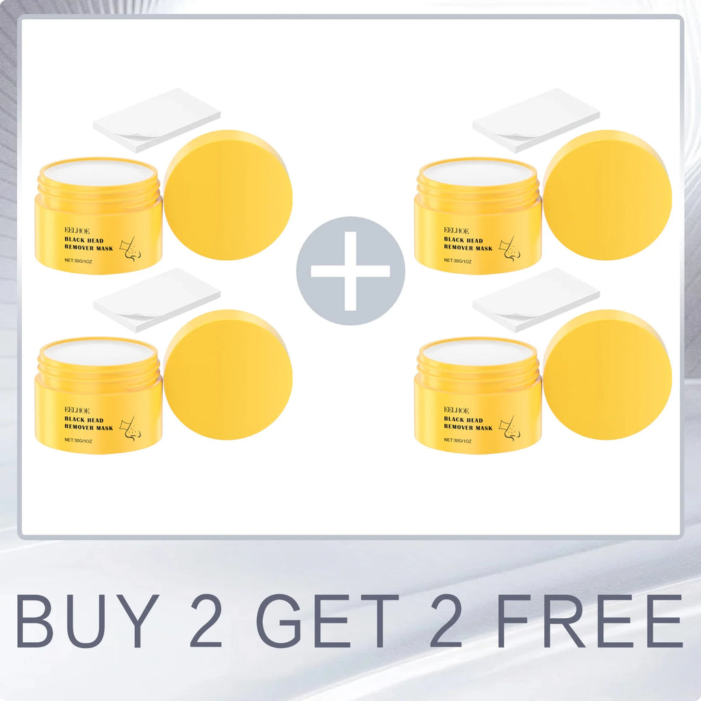 EELHOE Blackhead Remover Peel-Off Nose Strips – Deep Pore Cleanse Blackhead Nose Strips Oasis Select Buy 2 for 2 Free