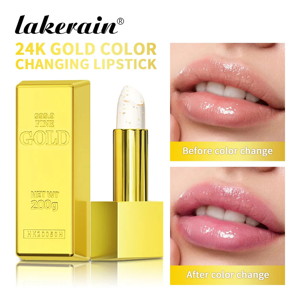 Lakerain Color Changing Lipstick Long Lasting Moisturizing Nourishing Lips Plumper Waterproof Makeup Lip Care Cosmetics Oasis Select