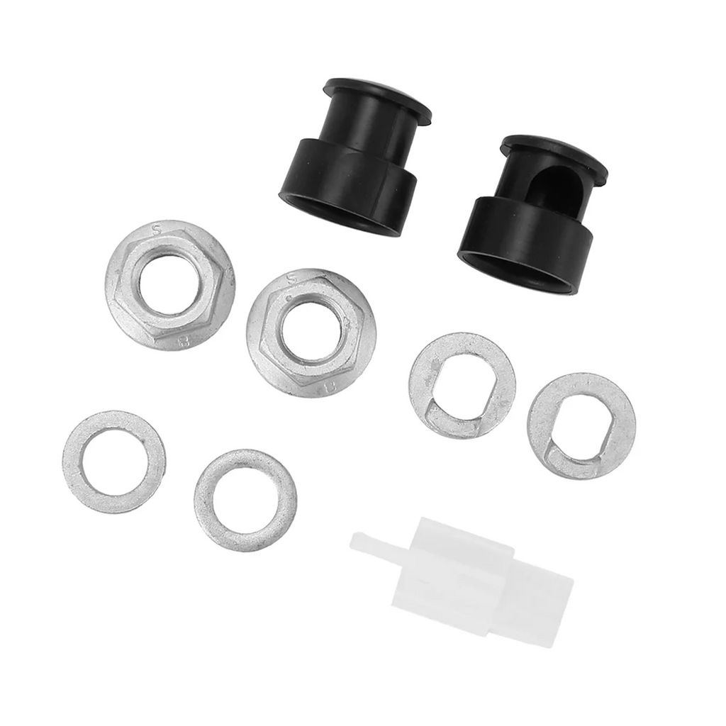 E-Bike Electric Bicycle Hub Motor Axle M12 Front Lock Nut /Lock Washer /Spacer /Nut Cover with 12mm Shaft Oasis Select