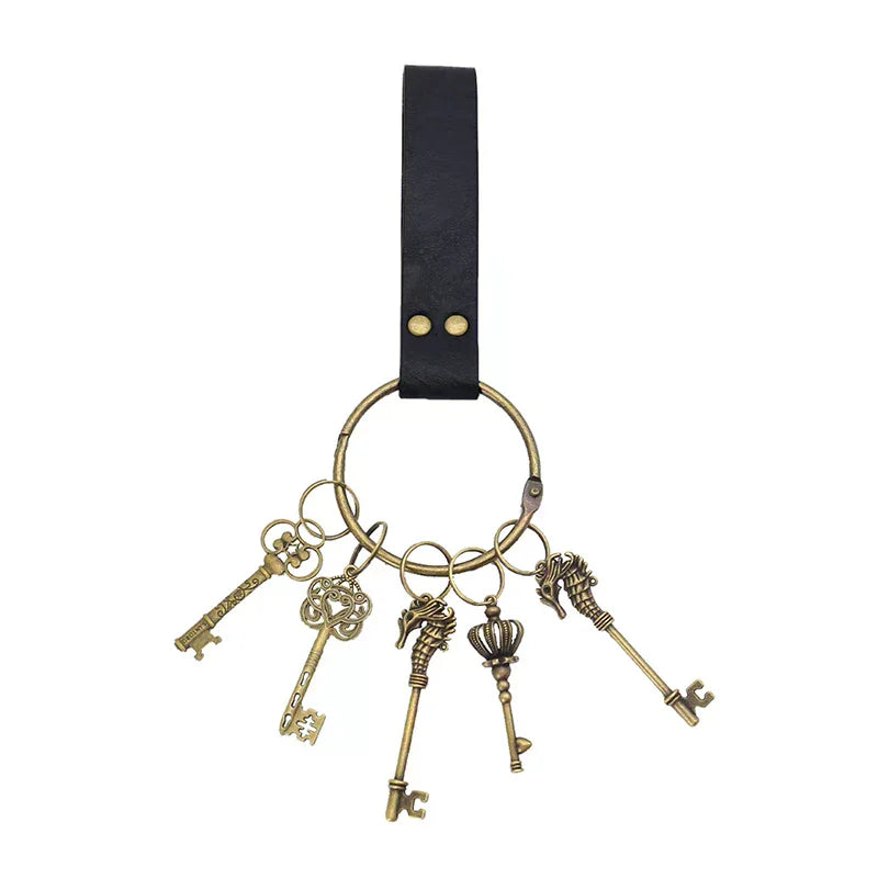 Medieval Belts Renaissance Clothing Accessories Circular Rings Retro Metal Keychains Cosplay Belts Accessories Oasis Select