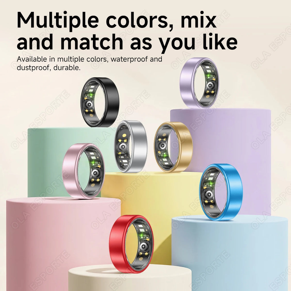 R10 Smart Ring – Heart Rate, Sleep & SpO2 Monitor, 5ATM