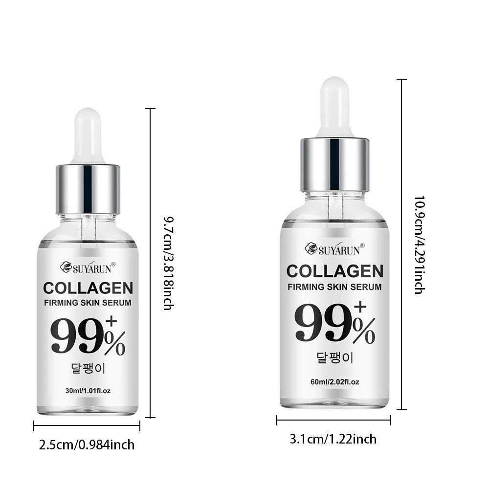 SUYARUN Collagen Firming Serum for Face - Anti-Aging & Skin Tightening Essence with Hyaluronic Acid, Fast Shipping. Oasis Select