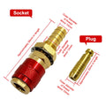 Wholesale Cooled Gas Adapter Connector Clamp Welding Machine Quick Fitting Female Male Water MIG TIG Welding Torch Tools Welder Oasis Select C3