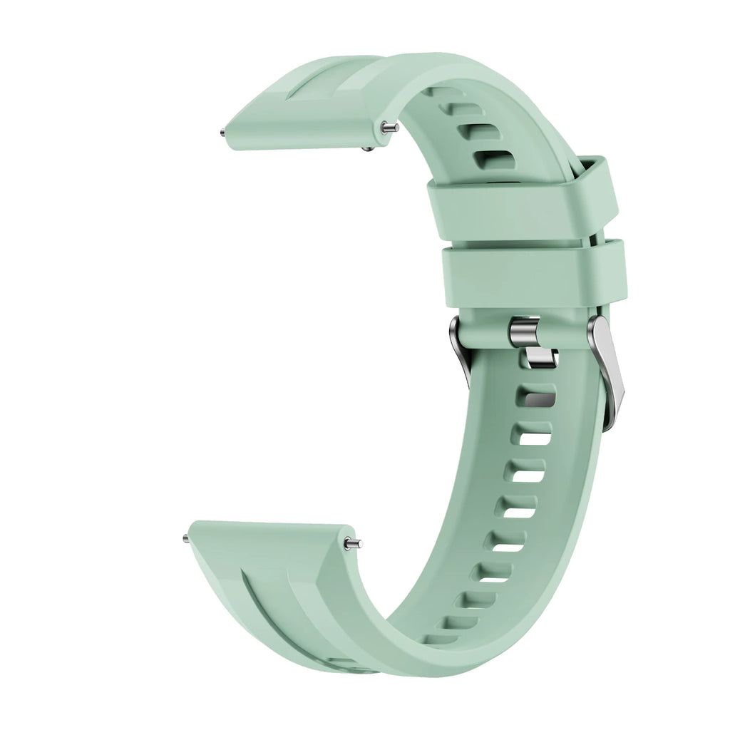 22mm Silicone Watch Strap for Huawei GT6/GT5/GT4 46mm Smartwatch Band Oasis Select Light Green GT5 GT5pro 46mm