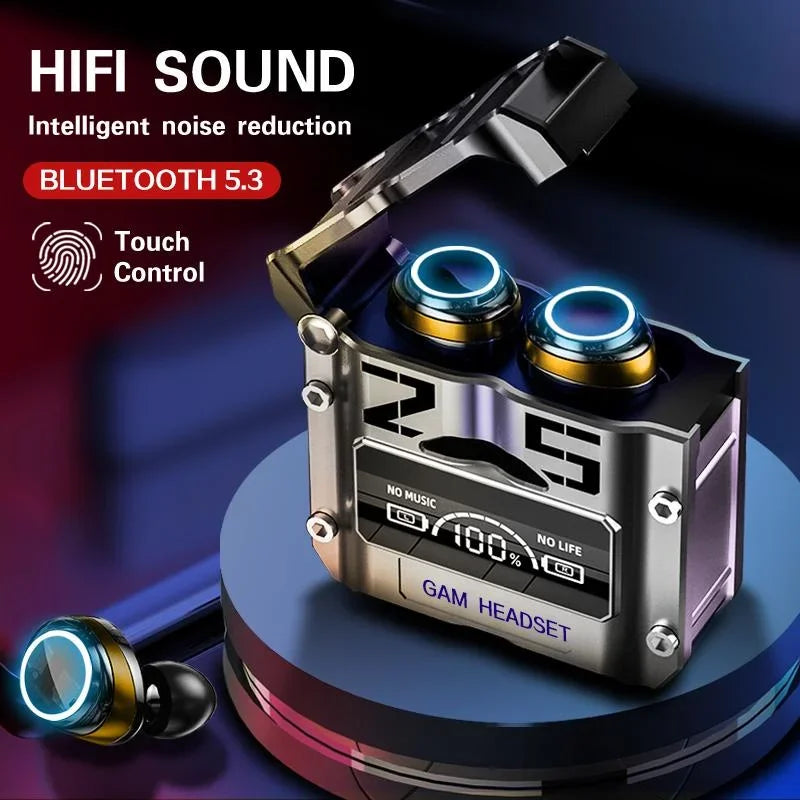Original M25 TWS Wireless Headphones Earphones Bluetooth Touch Control Noise Reduction Stereo Earbuds Headsets for Smartphone Oasis Select