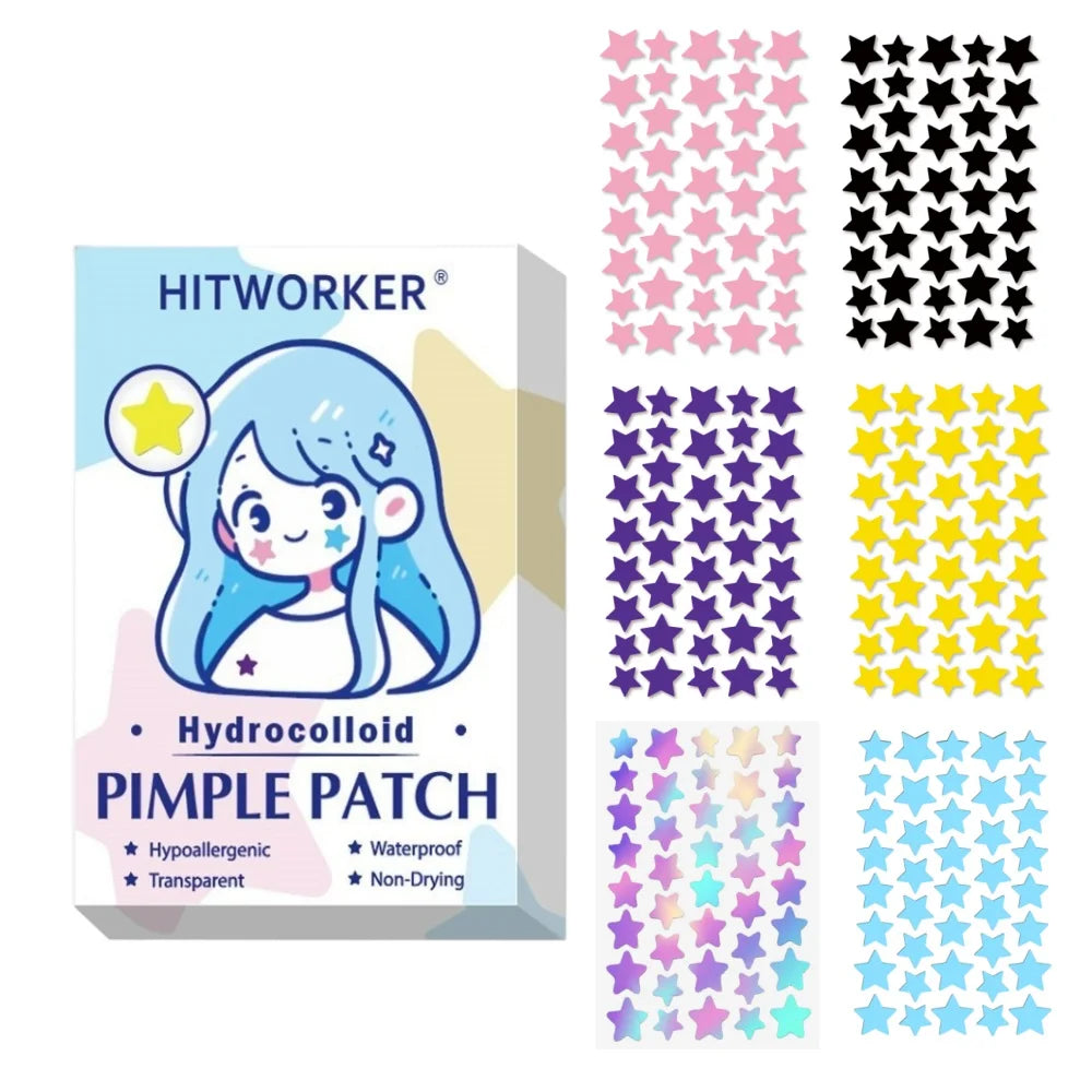 480/240 pieces/box of star shaped hydrogel acne patch, alcohol free, gentle and non irritating absorption acne patch Oasis Select 240pcs