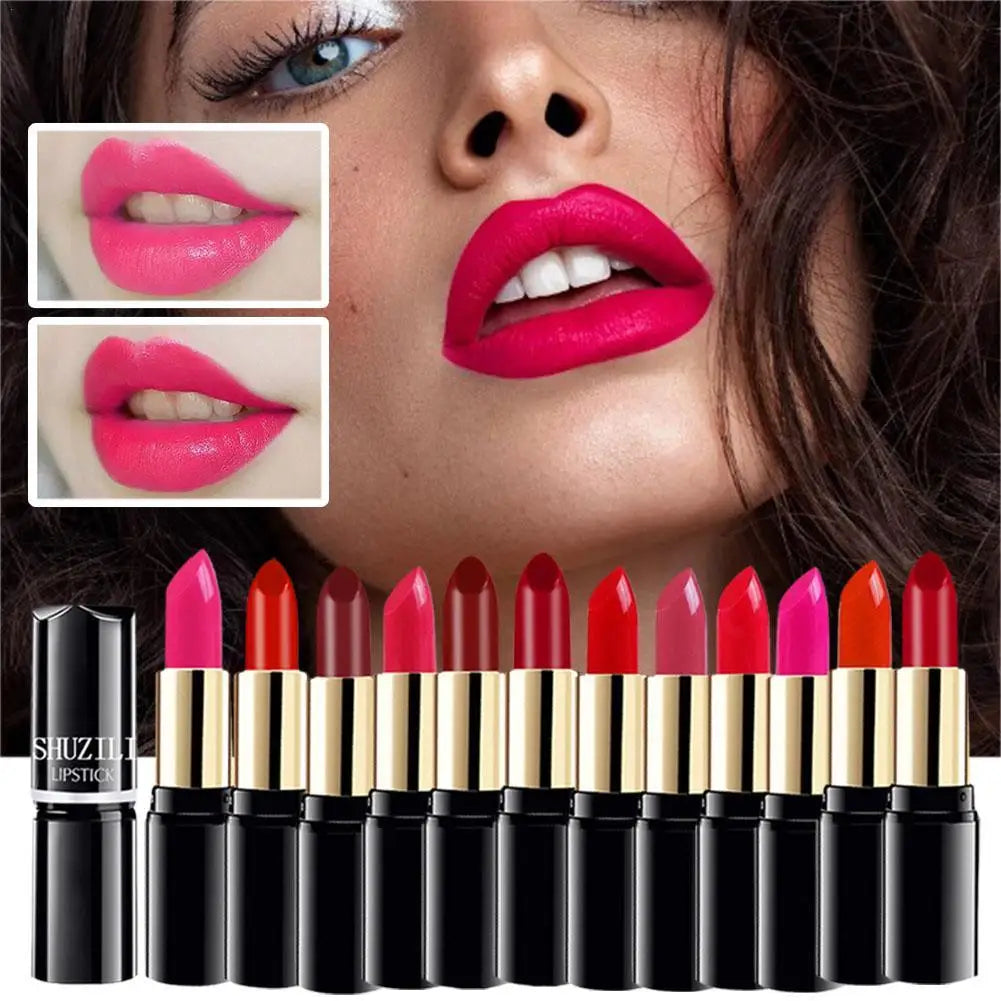 Original Tube Lipstick Smooth Long Lasting Mini Tube Mate Velvet Lipstick Moisturizer Gloss Waterproof Lip Lipstick Cosmetic Oasis Select