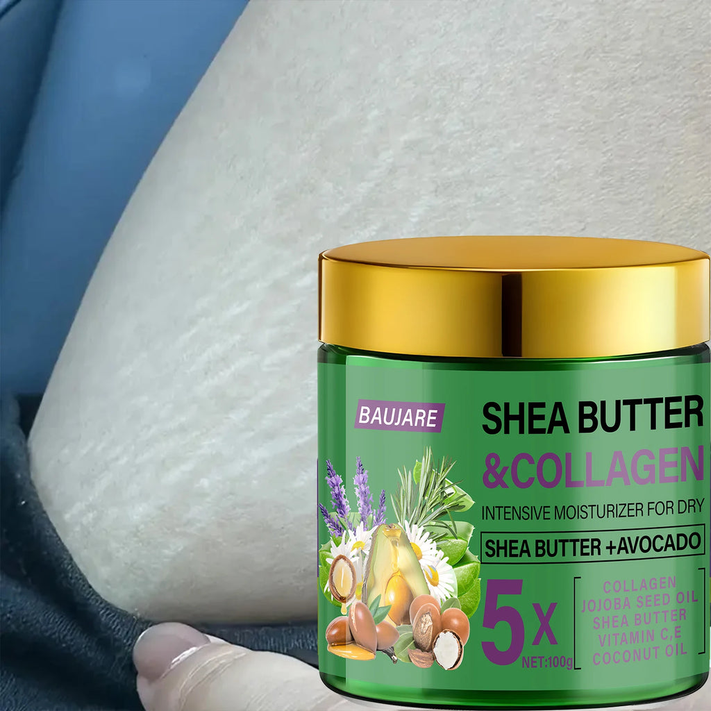 Shea Butter & Collagen Face Cream – Dry Skin Moisturizer Face & Body Cream Oasis Select