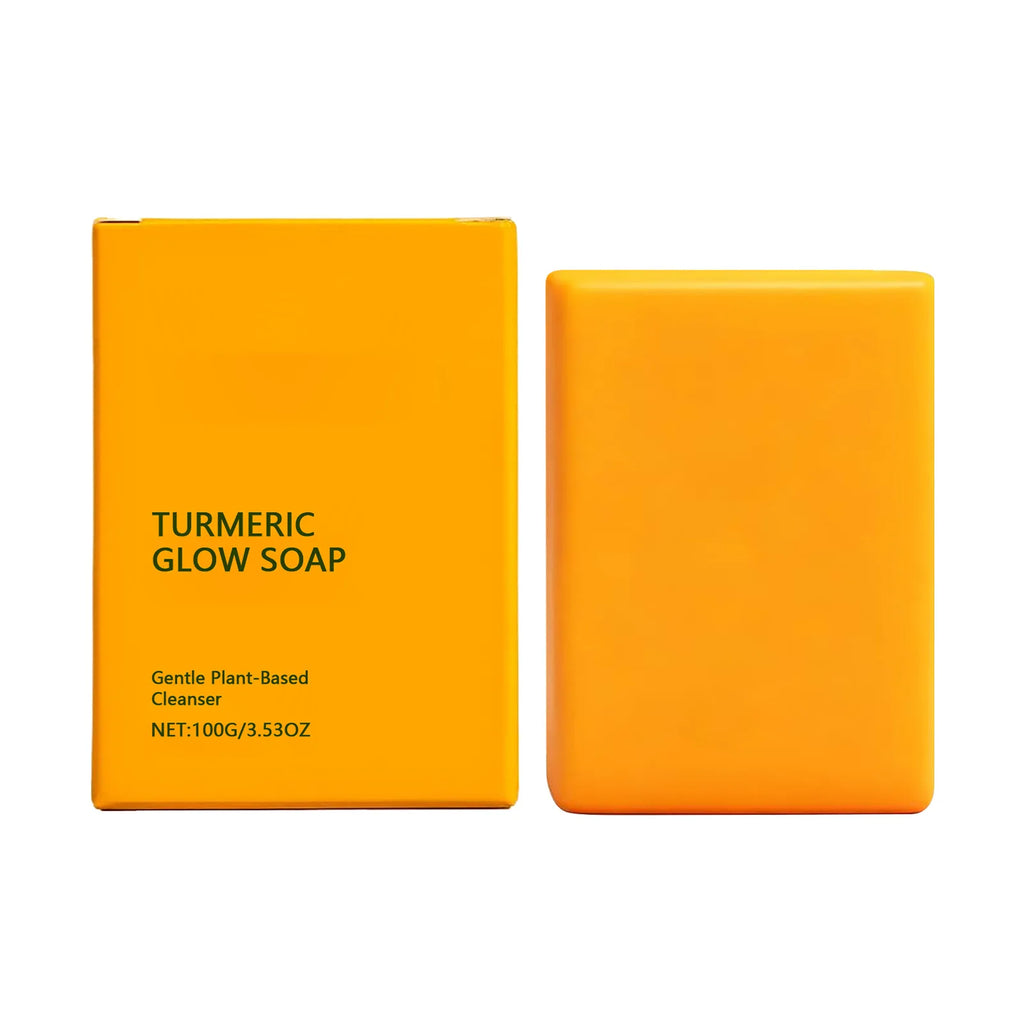 Turmeric Body Soap – Deep Clean, Moisturize & Brighten Skin Turmeric Bar Soap Oasis Select 100g Boxed