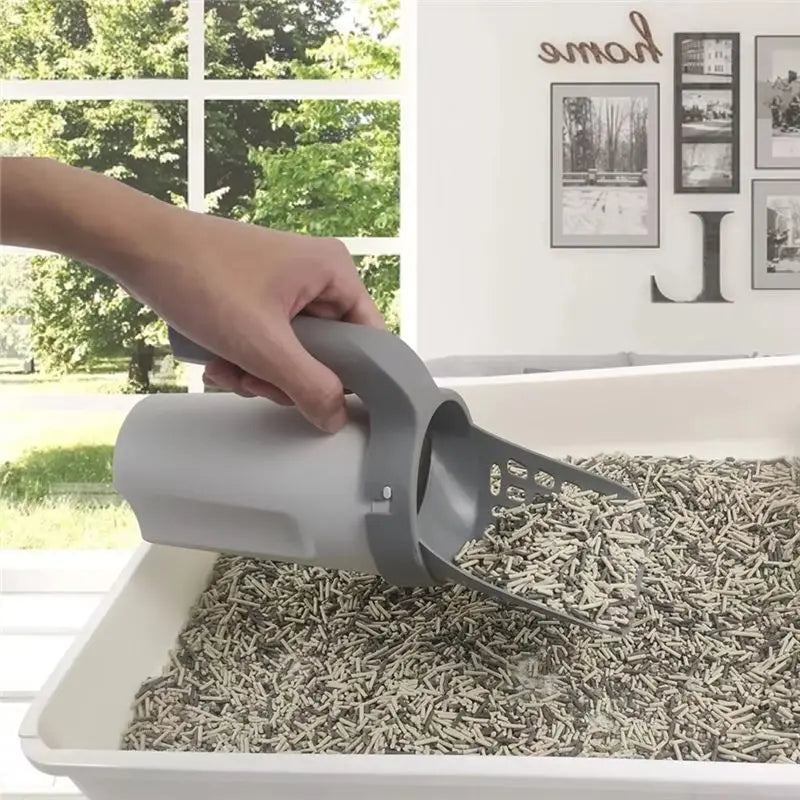 LIKE WISH Cat Litter Shovel Scoop For Pet Filter Clean Toilet Garbage Picker Cat Supplies Accessory Cat Litter Box Self Cleaning Oasis Select