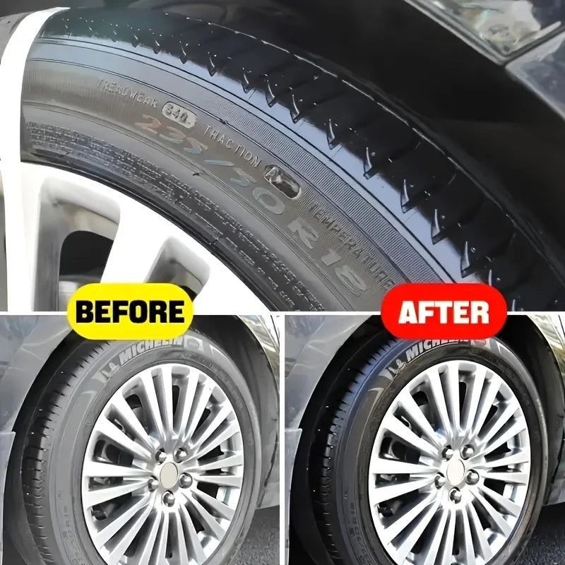 Car Tire Wax Brightener & Glaze – Shine, Protect & Anti-Age