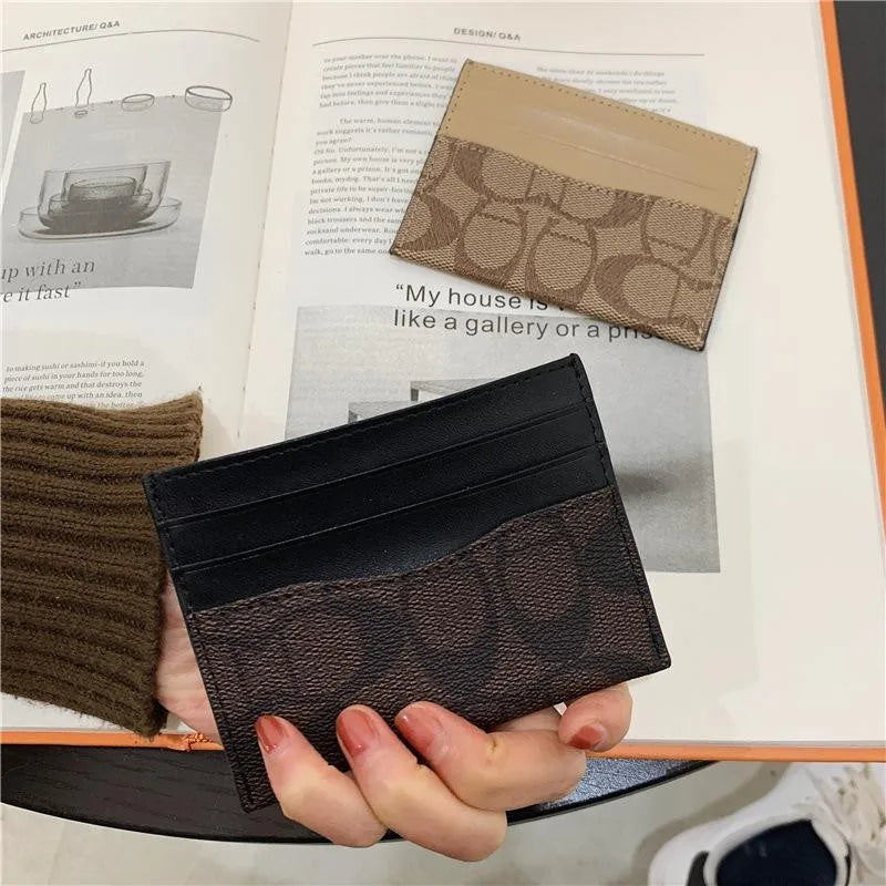 Women's PU Leather Multi-Card Holder Wallet | Small Purse