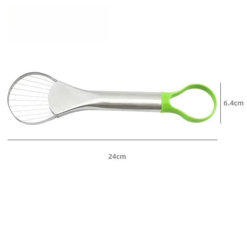 Avocado Knife Is A Fruit Cutting Tool Made of Stainless Steel Specifically Designed for Cutting and Peeling Dragon Fruit Slices Oasis Select Green