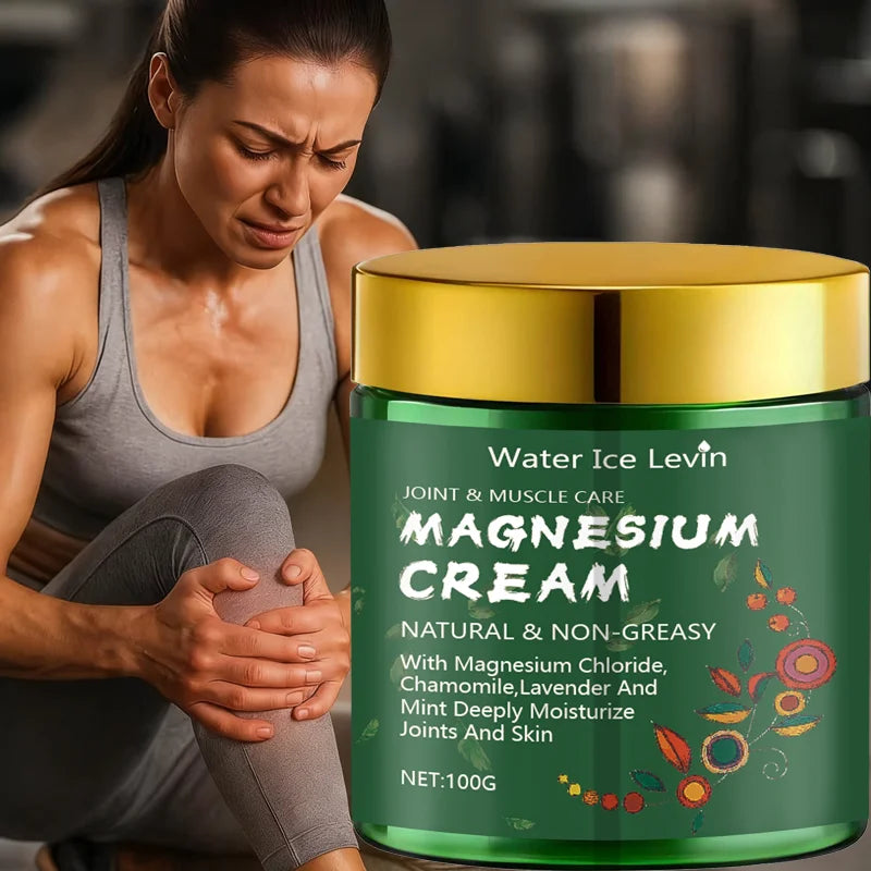 Magnesium Cream for Joints & Muscles – Chamomile & Lavender Magnesium Body Cream Oasis Select