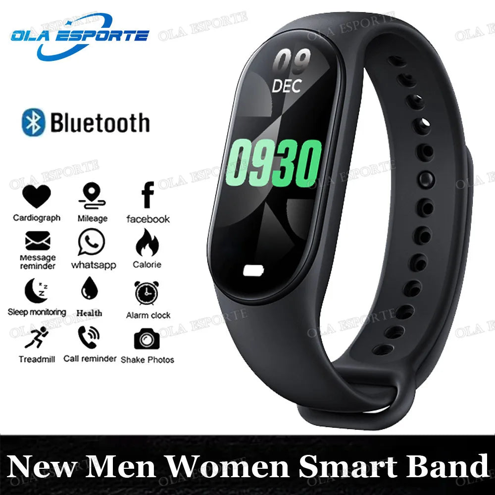 10-Pack Smart Fitness Band | Heart Rate, Sleep & GPS Tracker