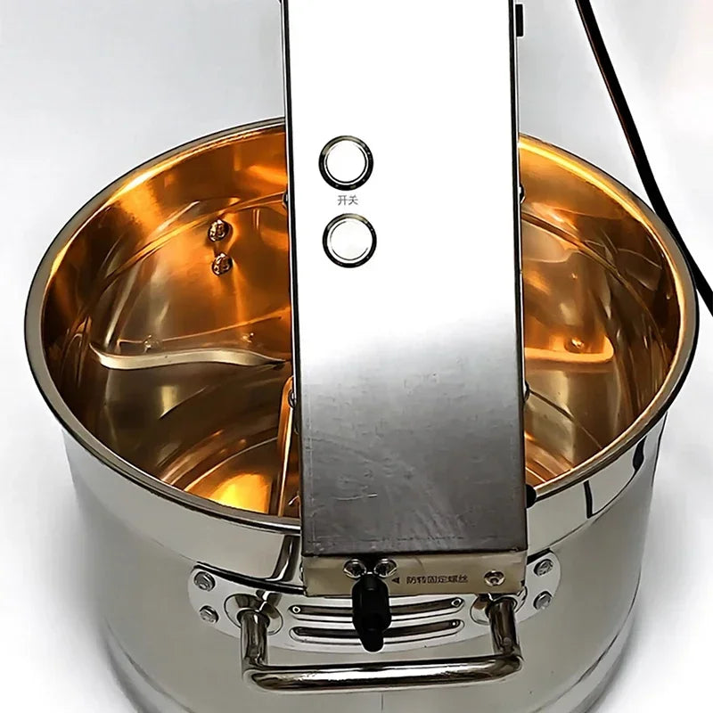 LZHZXY 10L Automatic Stir Fry Machine – Sauce & Jam Mixing Wok