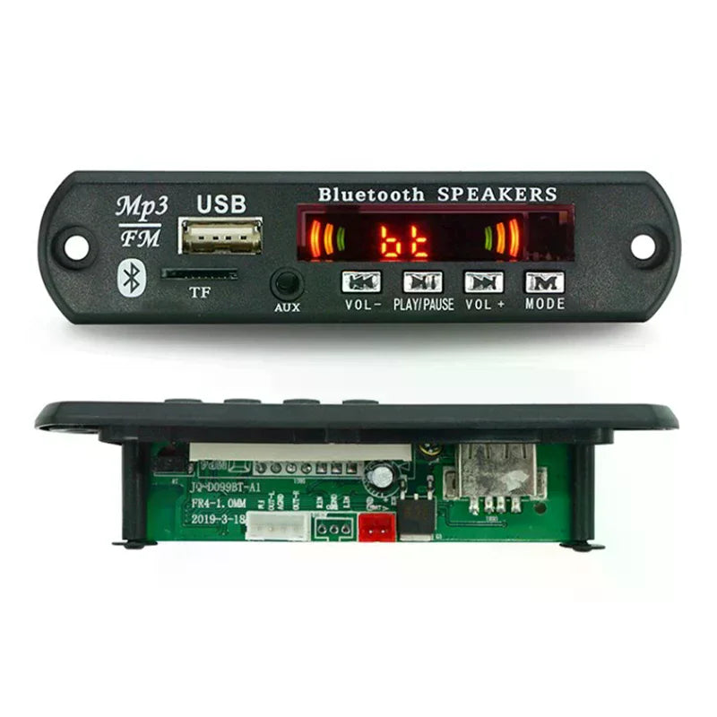 Bluetooth 5.0 MP3 Board | USB TF FM Radio Module & Remote
