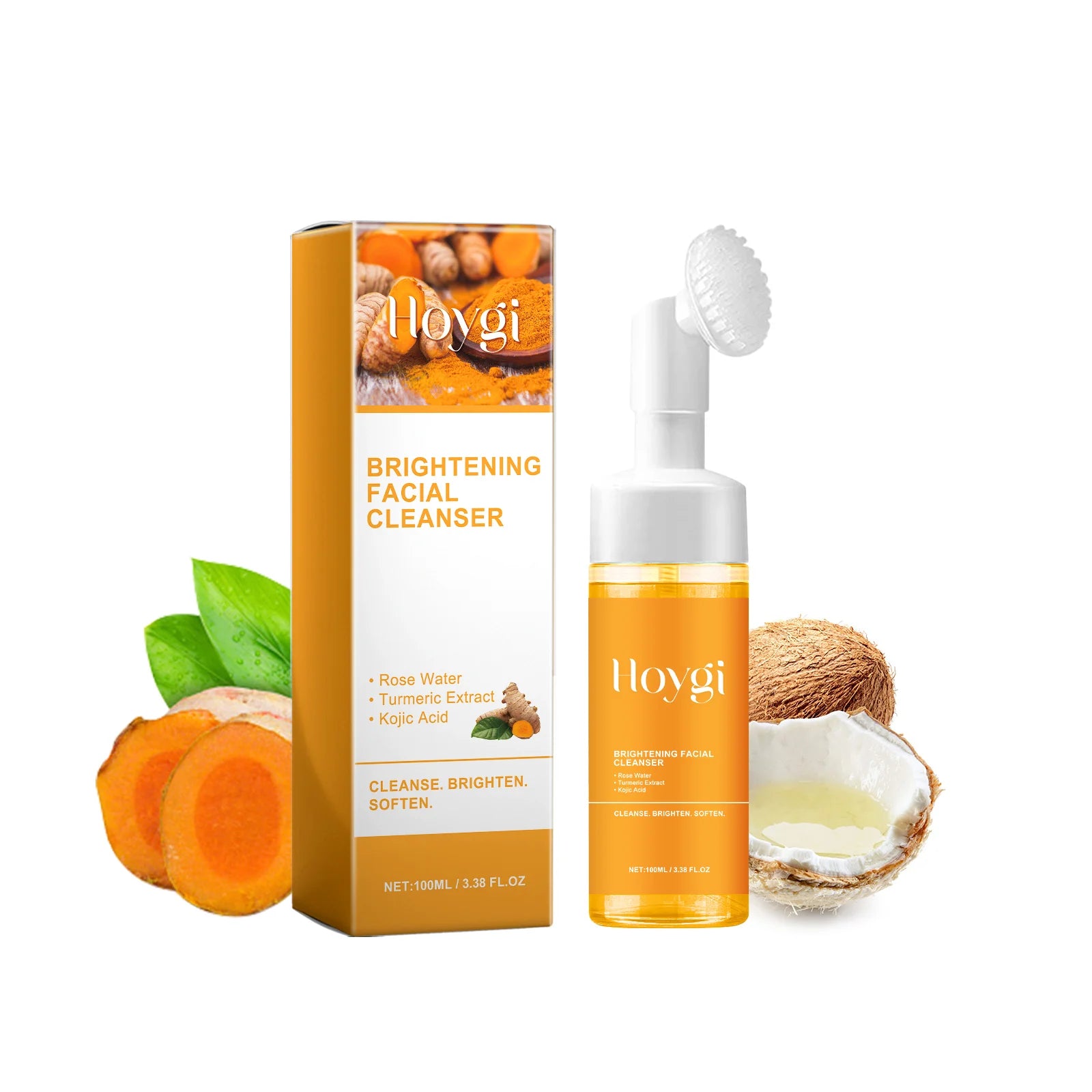Hoygi Turmeric Face Wash – Anti-Acne, Oil Control & Brightening