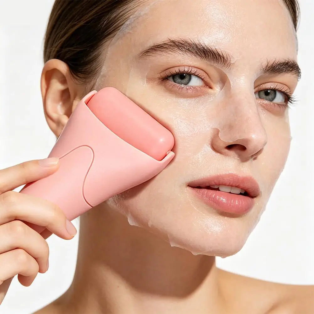 Large Ice Roller Handheld Massager for Face,Eyes Lifting Tighten Reduce Wrinkles & Eye Puffiness Facial Cooling Beauty Tool Oasis Select