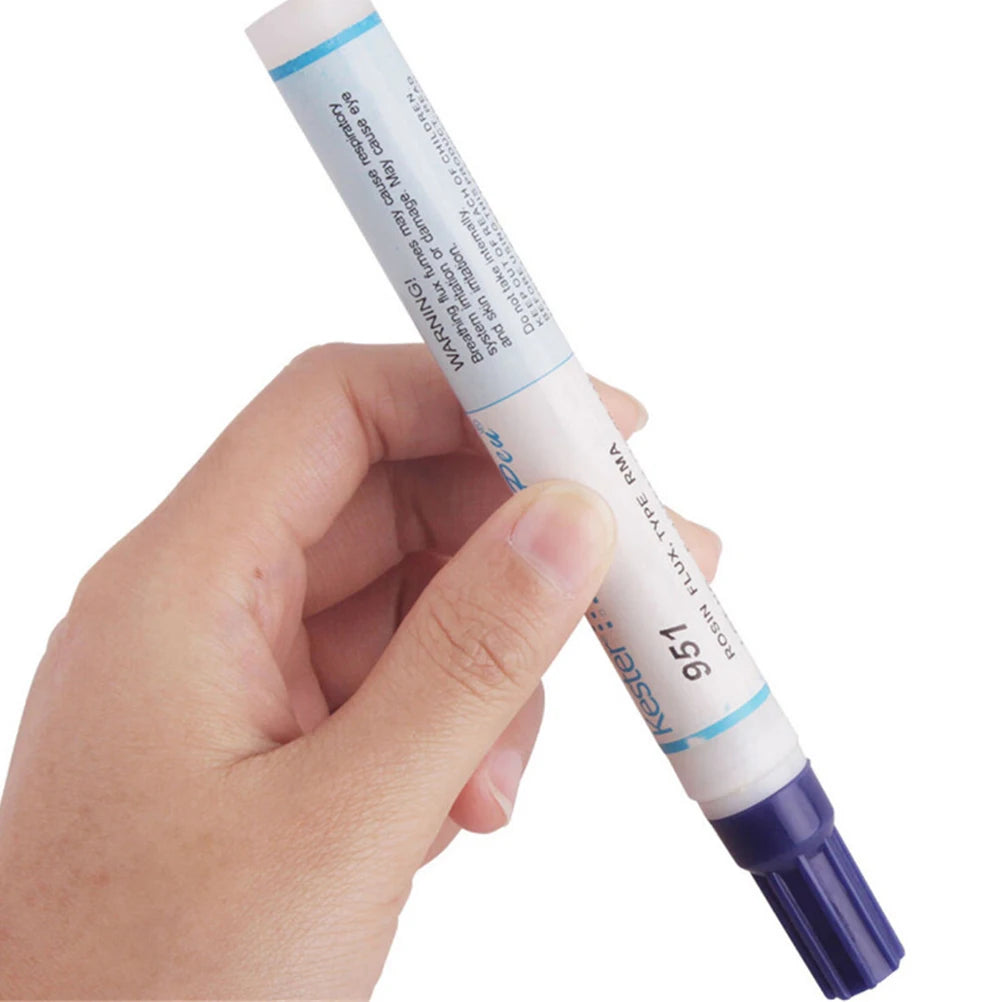10ml Soldering Rosin Flux Pen 951 Low Solid Non Clean DIY Kester Solder Power Cleaning Free Welding Pen Oasis Select 1pcs