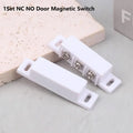 1Pair Normally Open/Closed Magnetic Door Window Contact Sensor, High Sensitivity Reed Switch for Security Alarm Oasis Select Default Title