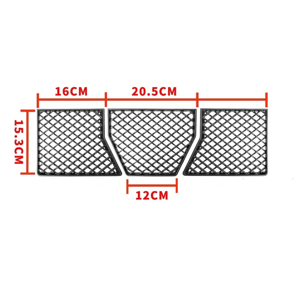5 Pieces Front Bumper Center Lower Grille Mesh Guard for BMW G87 M2 2023-2025 Mesh Design for Enhanced Cooling and Vehicle Style Oasis Select