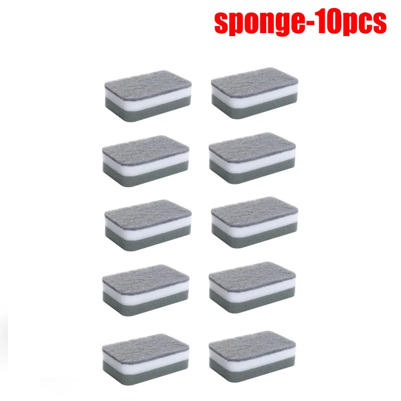 Dishwashing Liquid Dispensers Kitchen Soap Dispensers Dish Soap Dispenser Kitchen Detergent Large Capacity Sink Automatic Home Oasis Select sponge-10pcs