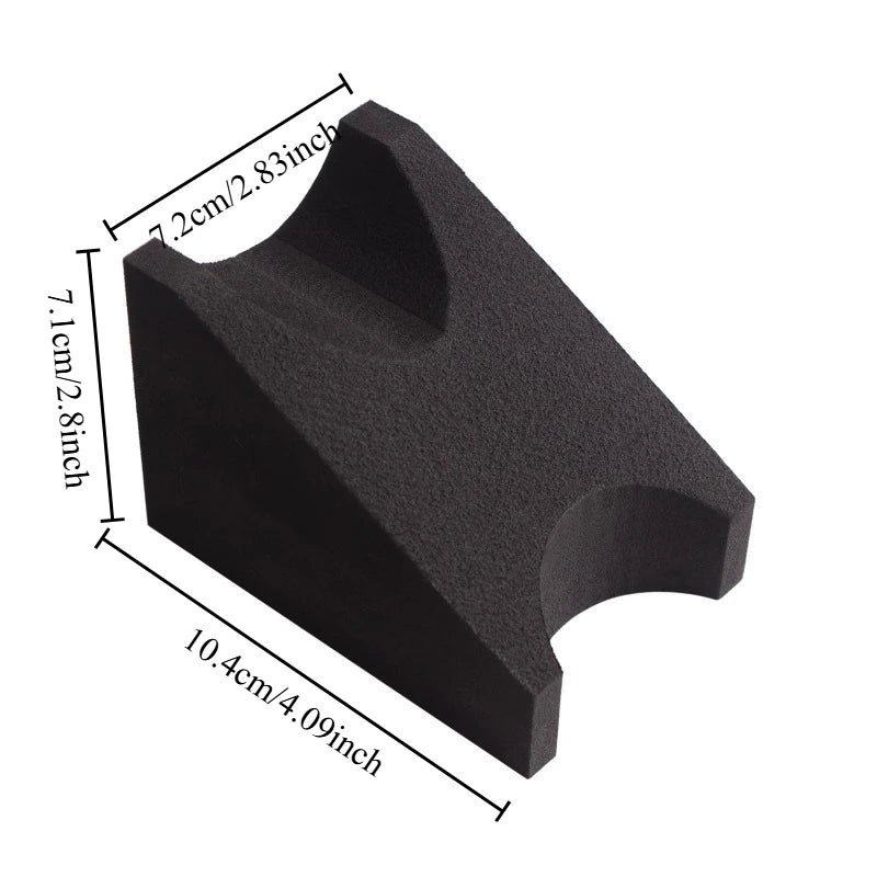 Guitar Neck Rest Support Pillow Stand Holder for Electric Acoustic Guitars Luthier Tool for Cleaning Repair & Instrument Setup Oasis Select black