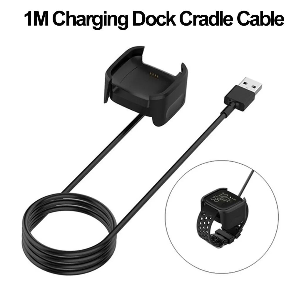 For Fitbit Versa / Versa Lite / Versa 2 Power Charger Fast Charging Charging Dock Chargers Charger Dock Cradle Watch Charger Oasis Select