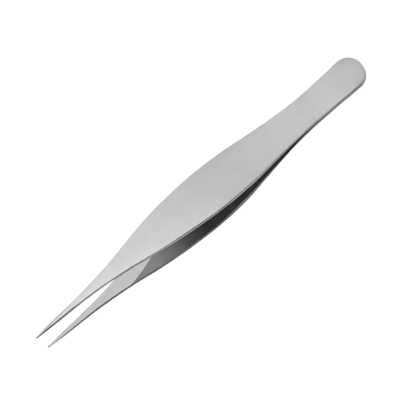 New Super Pointed Acne Clip Acne Needle Grafting Eyelash Clip Blackhead Clip Fake Eyelash Tweezers Lash Tweezers Oasis Select Grey