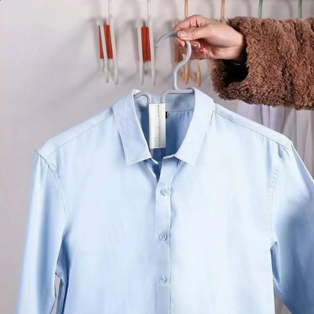 Foldable Travel Coat Hangers 12 Pack – Portable Space Saver
