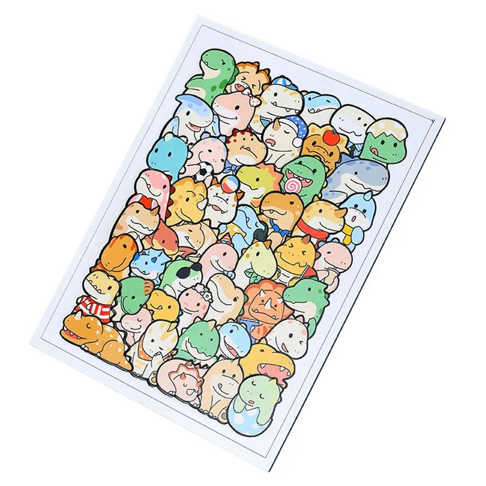 50-Piece Wooden Animal Puzzle – Educational 3D Wood Puzzle