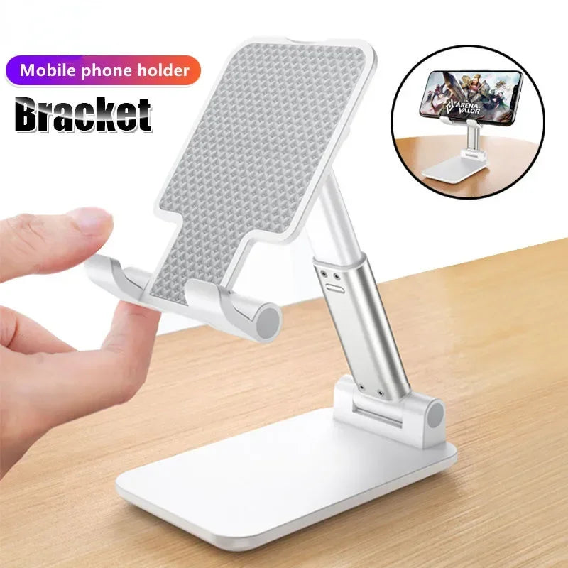 Mobile Phone Stand Desktop Lazy Bedside Universal Support Stand for Cell Phone Foldable and Hoisting Multi-Function Telescopic Oasis Select
