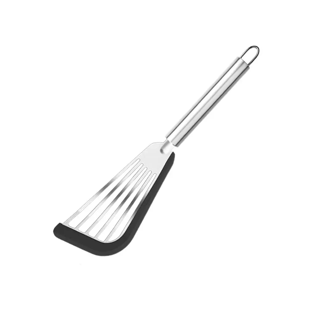 Stainless Steel Frying Spatula Heat-Resistant Non-slip Slotted Turner Fish Flipping Shovel Kitchen Cooking Accessories Oasis Select 1PCS