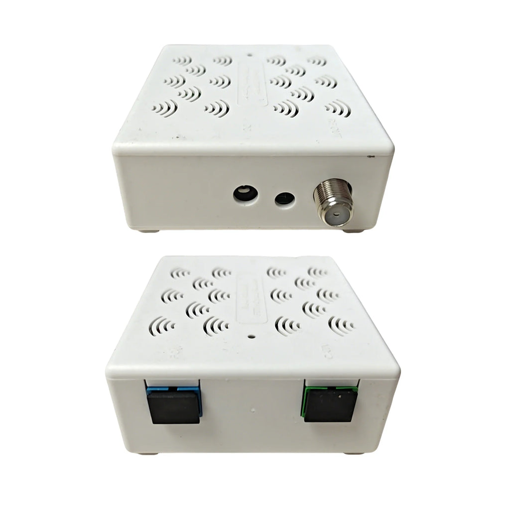 Fibre-to-the-Home Triple-Play Optical Receiver Domestic Network Mini Optical Unit with Integrated WDM Wavelength Division M Oasis Select WHITE